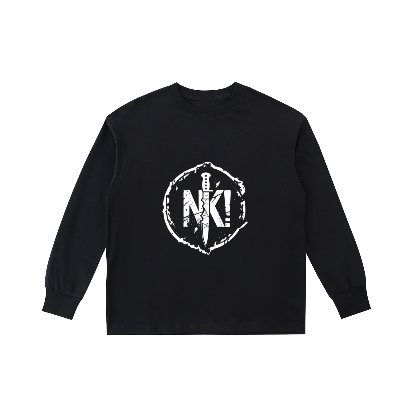 Kids' Quick-Dry Cotton Long-Sleeve Tee
