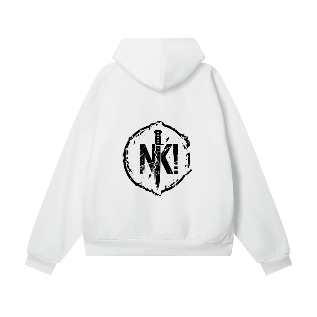 Oversize Heavyweight Hidden Pocket Fleece Hoodie - 460 GSM