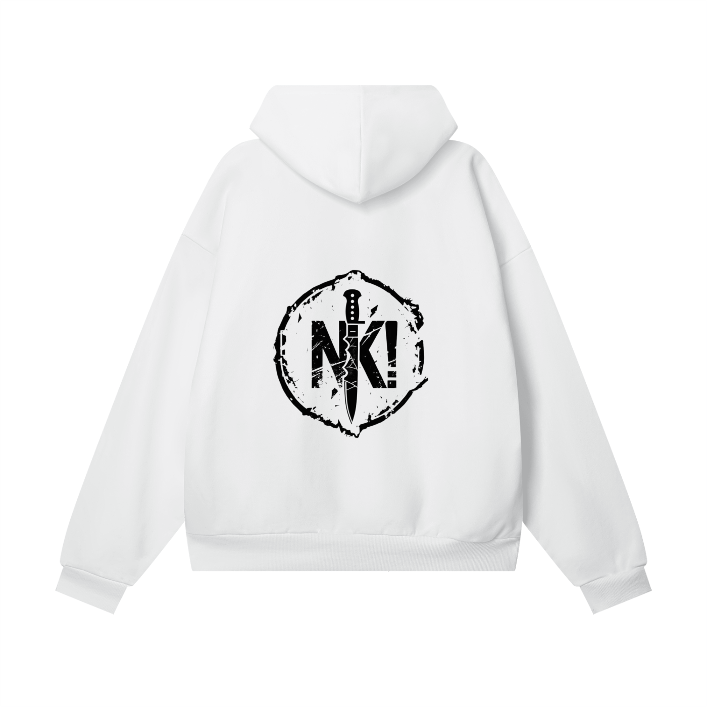 Oversize Heavyweight Hidden Pocket Fleece Hoodie - 460 GSM