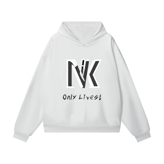 Oversize Heavyweight Hidden Pocket Fleece Hoodie - 460 GSM
