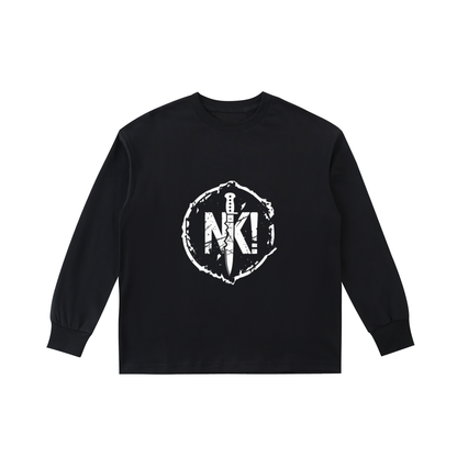 Kids' Quick-Dry Cotton Long-Sleeve Tee