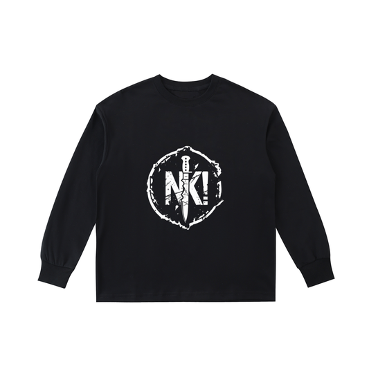 Kids' Quick-Dry Cotton Long-Sleeve Tee